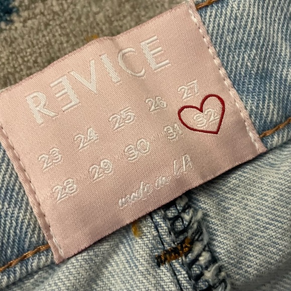 Revice Gemini Crossroads Two Tone Mom Jeans Size 32 12 - Picture 4 of 9